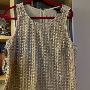 White and Black blouse